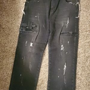 Nitagut Distressed And Destroyed Denim skinny32/32